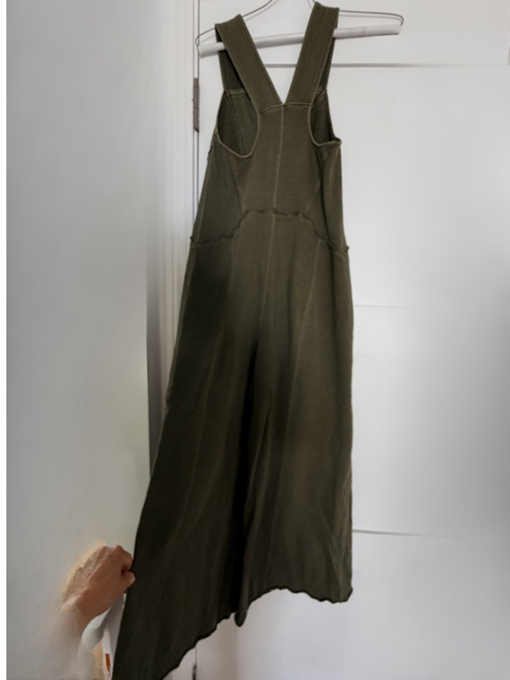 Daily Practice by Anthropologie The Palmra Jumpsuit β’ Size XS Moss New w/ Tags - Picture 11 of 15